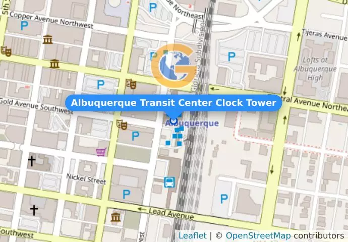 Albuquerque Transit Center Clock Tower