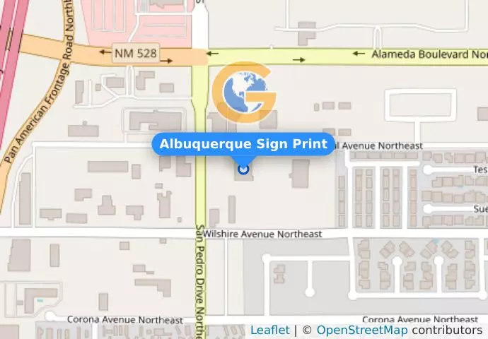 Albuquerque Sign Print