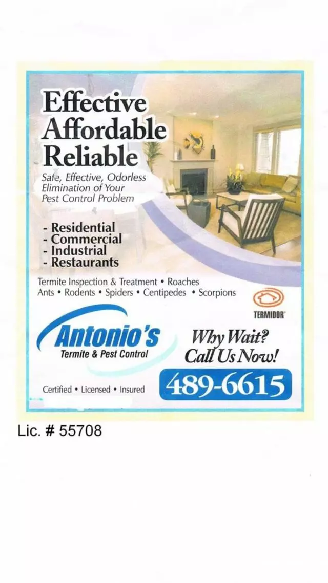 Antonios Termite And Pest Control Service