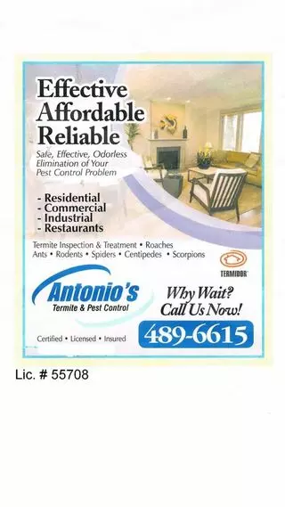 Antonios Termite And Pest Control Service
