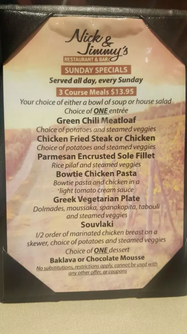 Nick & Jimmy’s Bar and Grill