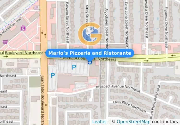 Mario’s Pizzeria and Ristorante