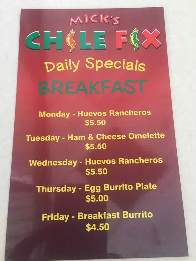Mick’s Chile Fix