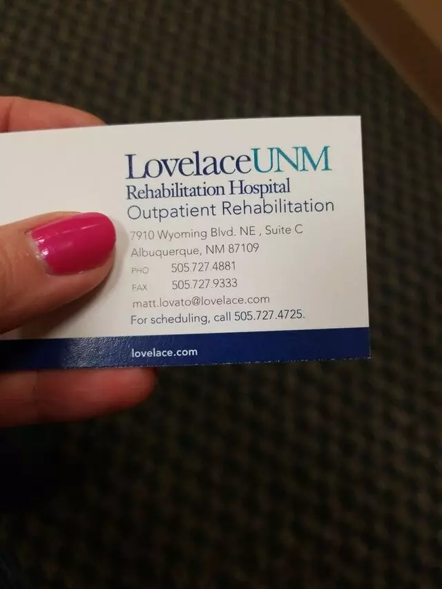 Lovelace Outpatient Rehabilitation Clinic
