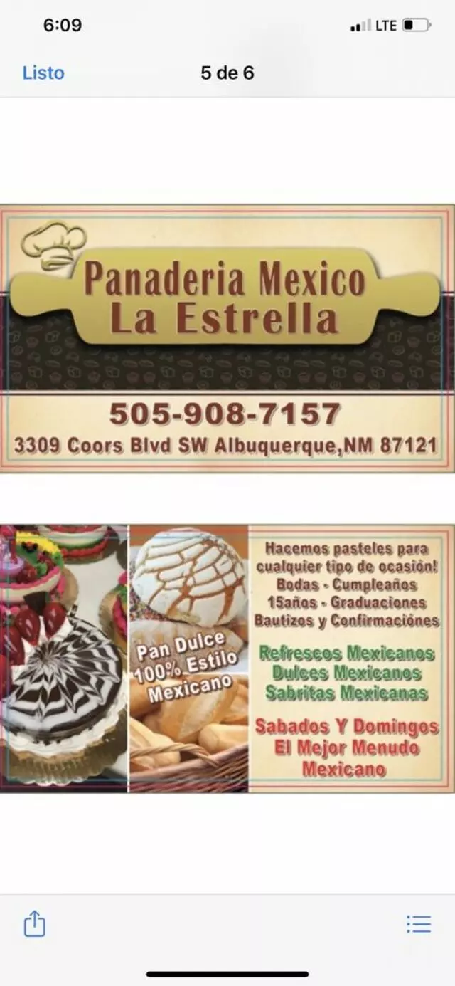 Panaderia Mexico La Estrella