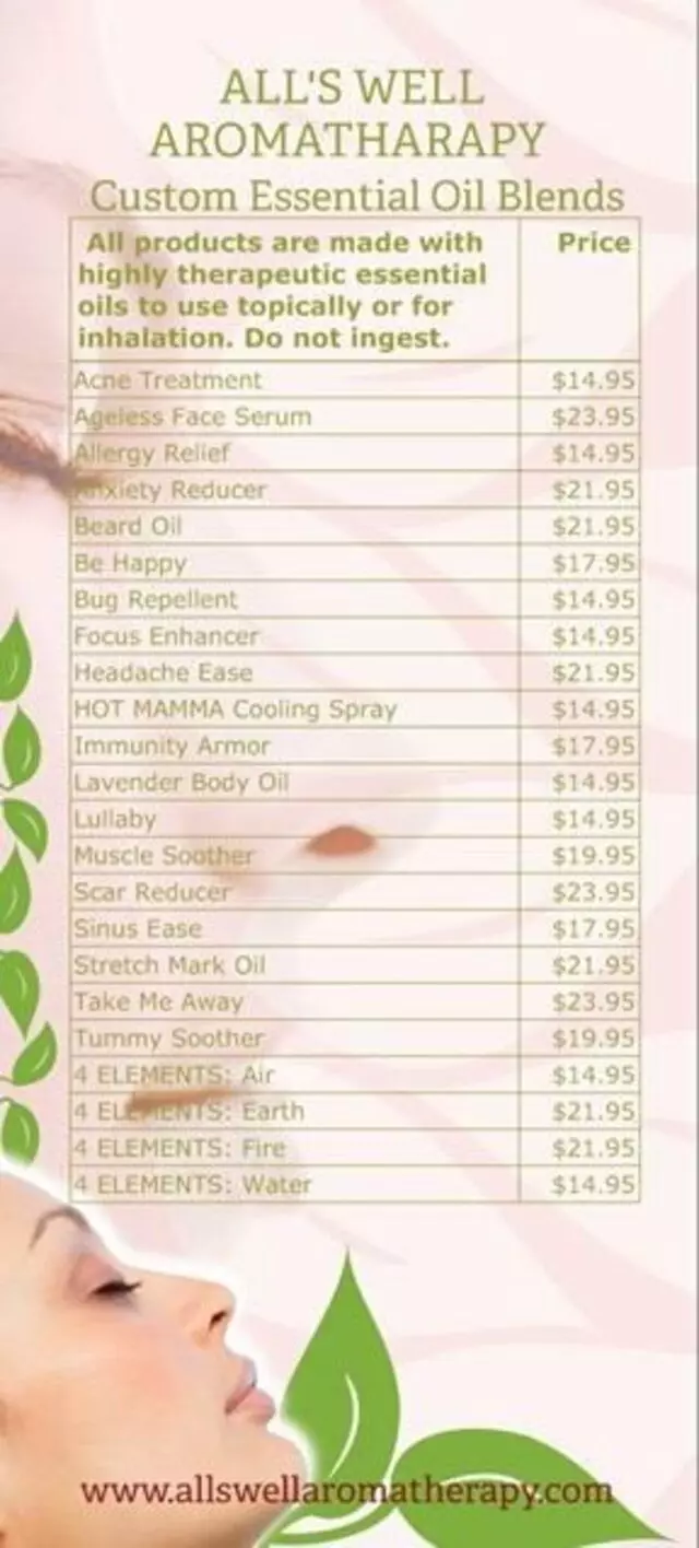 All’s Well Aromatherapy