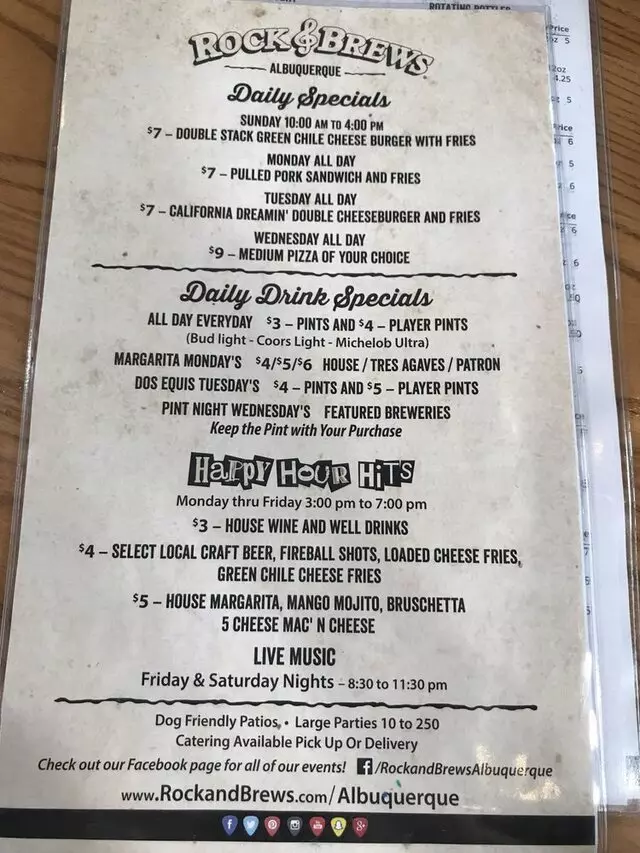 Rock & Brews - Albuquerque