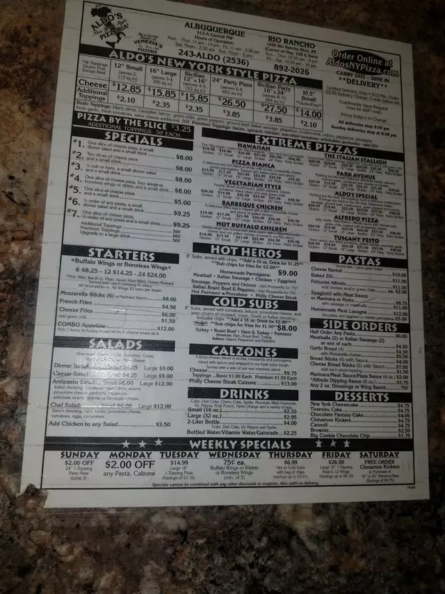Aldo’s Pizzeria