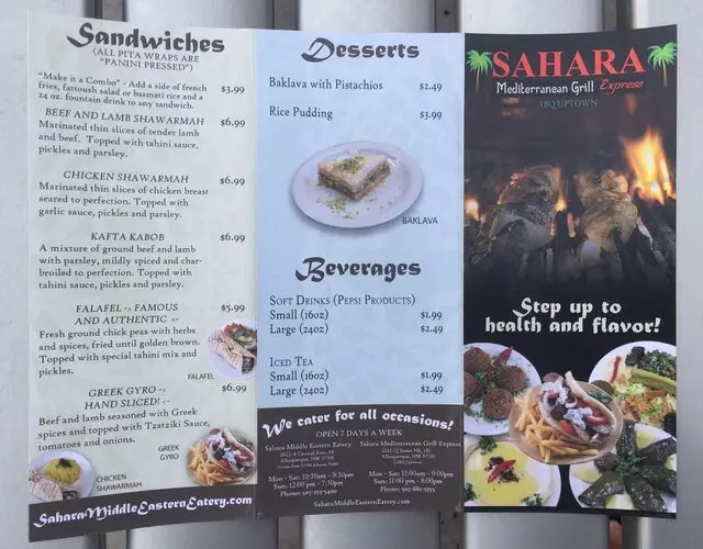 Sahara Mediterranean Grill Express