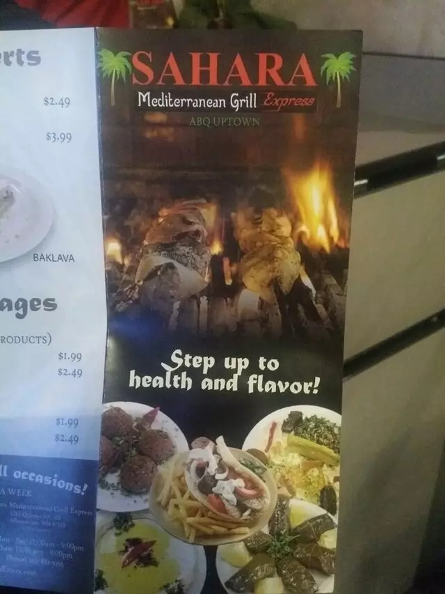 Sahara Mediterranean Grill Express