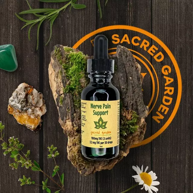 Sacred Garden Green Jeans