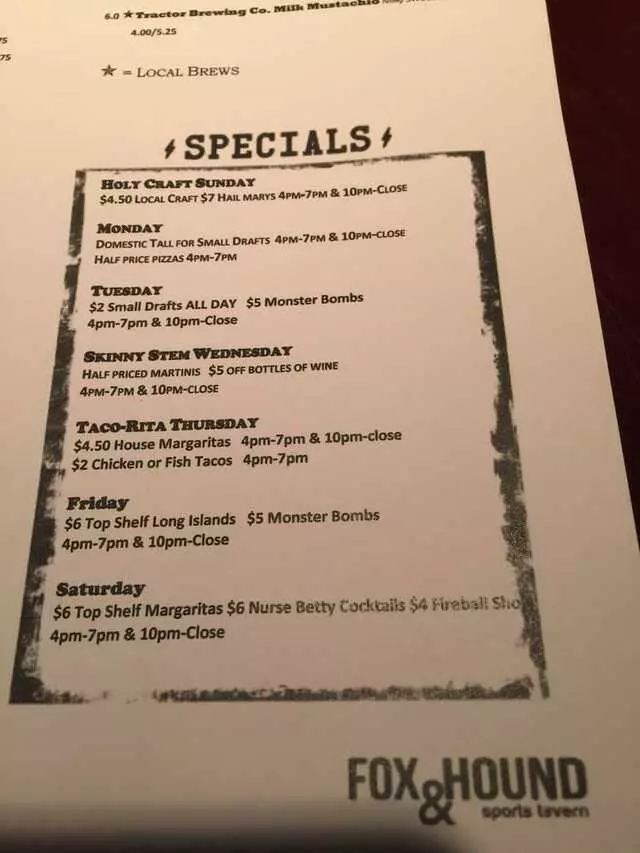 Fox & Hound Pub & Grill