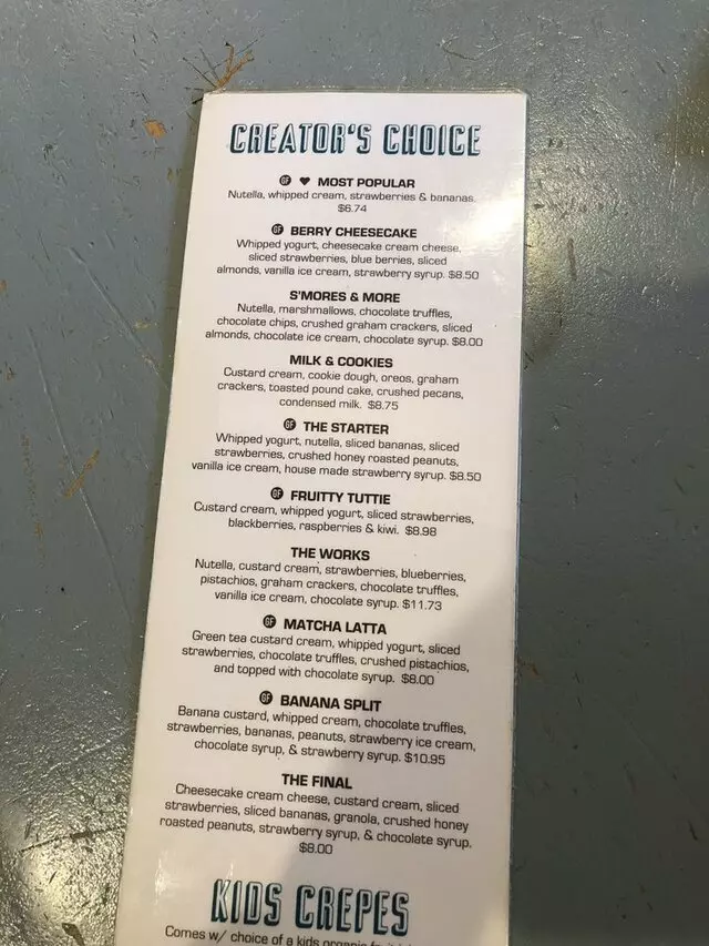 Crepe Crepe