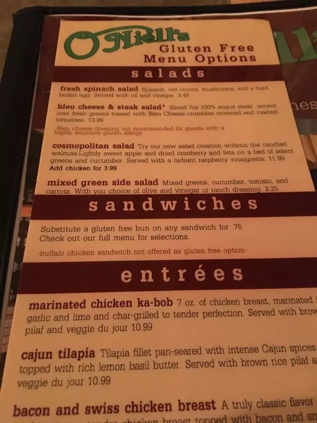 O’Niell’s