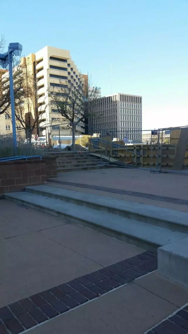 Albuquerque Civic Plaza Fountain