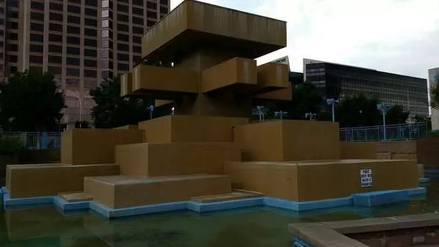 Albuquerque Civic Plaza Fountain