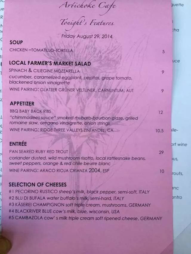 Artichoke Cafe