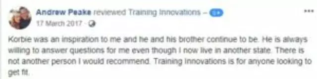 Training Innovations