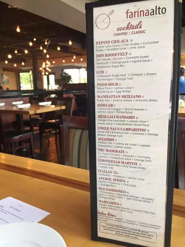 Farina Alto Pizzeria & Wine Bar