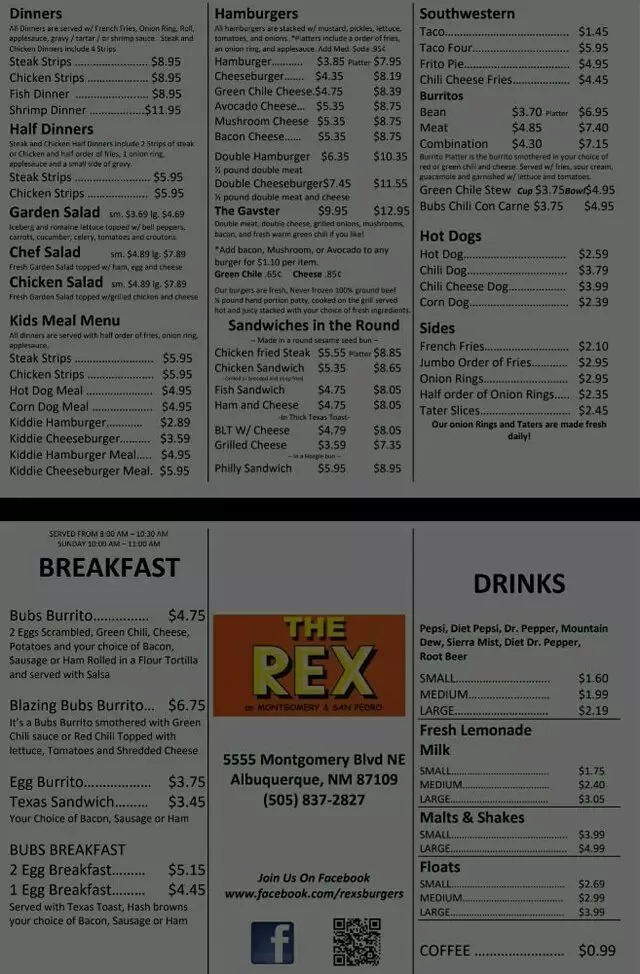 Rex’s Hamburgers